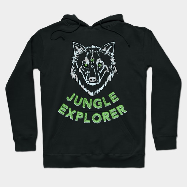 Jungle explorer 2 Hoodie by HurdyGurdy